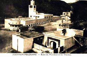 Hammam-Melouane - Bains du Marabout et les Thermes - 1935